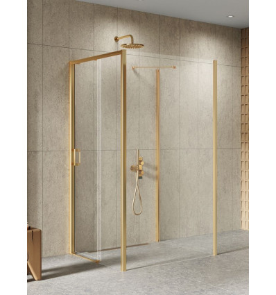 Kabiny prysznicowe 120x90x200 Prime Gold Brushed New Trendy (K-3962)