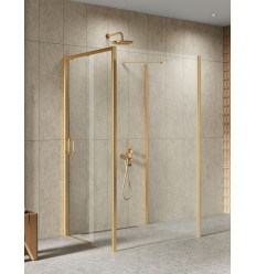 Kabiny prysznicowe 120x110x200 Prime Gold Brushed New Trendy (K-3964)