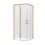 Kabiny prysznicowe 90x80x200 Prime Gold Brushed New Trendy (K-3973)
