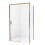 Kabiny prysznicowe 110x80x200 Prime Copper Brushed New Trendy (D-0815A/D-0341B)