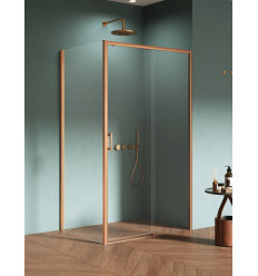 Kabiny prysznicowe 140x80x200 Prime Copper Brushed New Trendy (D-0821A/D-0341B)