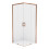 Kabina prysznicowa 80x70x200 Prime Copper Brushed New Trendy (D-0808A/D-0807A)