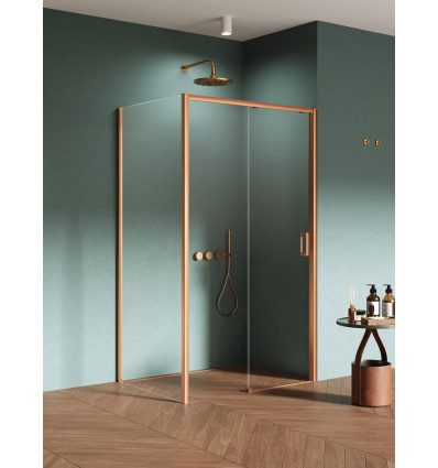 Kabiny prysznicowe 100x90x200 Prime Copper Brushed New Trendy (K-3989)