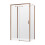 Kabiny prysznicowe 120x80x200 Prime Copper Brushed New Trendy (K-4052)