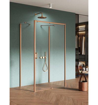 Kabiny prysznicowe 110x80x200 Prime Copper Brushed New Trendy (K-4076)