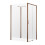 Kabiny prysznicowe 120x120x200 Prime Copper Brushed New Trendy (K-4146)