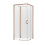 Kabiny prysznicowe 90x80x200 Prime Copper Brushed New Trendy (K-4160)