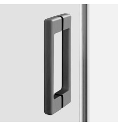Kabina prysznicowa 100x70x200 Prime Gunmetal Brushed New Trendy (D-0885A/D-0352B)