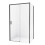 Kabiny prysznicowe 110x70x200 Prime Gunmetal Brushed New Trendy (D-0888A/D-0352B)