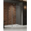 Kabiny prysznicowe 110x80x200 Prime Gunmetal Brushed New Trendy (K-4829)
