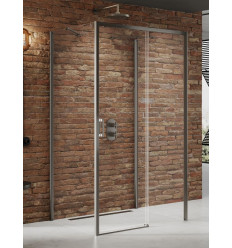 Kabiny prysznicowe 160x80x200 Prime Gunmetal Brushed New Trendy (K-4877)