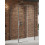 Kabiny prysznicowe 160x80x200 Prime Gunmetal Brushed New Trendy (K-4905)