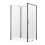 Kabiny prysznicowe 110x120x200 Prime Gunmetal Brushed New Trendy (K-4951)