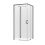 Kabiny prysznicowe 90x100x200 Prime Gunmetal Brushed New Trendy (K-4976)