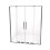 Parawany nawannowe 170x150 Smart Gunmetal Brushed New Trendy (EXK-7970)