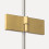 Parawany nawannowe 120x140 New Soleo Gold Brushed New Trendy (P-0176)