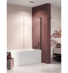 Parawany nawannowe 90x150 Nesta Black New Trendy (P-0201-WL)