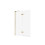 Parawany nawannowe 110x150 Nesta Gold Brushed New Trendy (P-0247-WL)