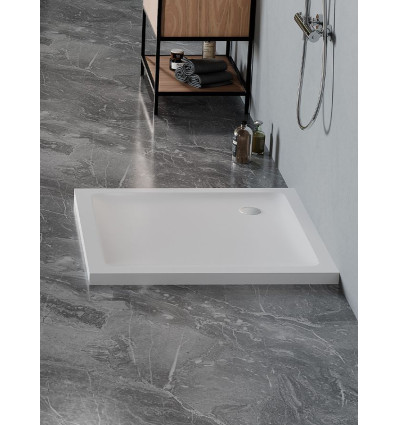Brodziki i odwodnienia 100x100x4,5 Mild Satin New Trendy (B-0648)
