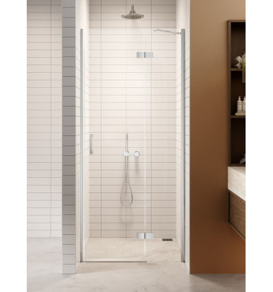 Drzwi wnękowe 110x200 prawe Nesta Chrome New Trendy (D-0853A)