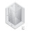 Kabina prysznicowa 100x90x200 lewa Nesta Chrome New Trendy (K-3610)