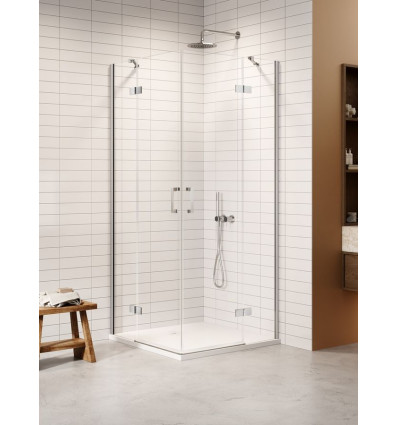Kabina prysznicowa 100x80x200 Nesta Chrome New Trendy (K-3666)