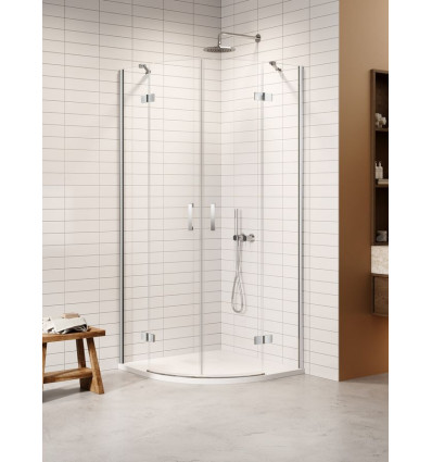 Kabina prysznicowa 80x80x200 Nesta Chrome New Trendy (K-3681)