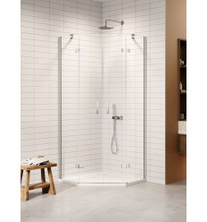 Kabiny prysznicowe 100x80x200 Nesta Chrome New Trendy (K-3691)