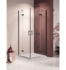 Kabina prysznicowa 120x90x200 Nesta Black New Trendy (K-3777)