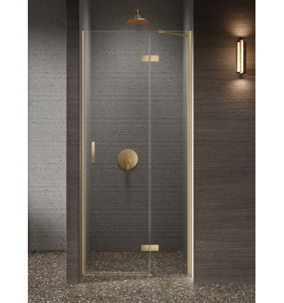 Drzwi wnękowe 100x200 prawe Nesta Gold Brushed New Trendy (D-0871A)