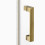 Kabina prysznicowa 80x80x200 Nesta Gold Brushed New Trendy (K-3796)