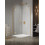 Kabina prysznicowa 80x90x200 Nesta Gold Brushed New Trendy (K-4485)