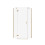 Kabiny prysznicowe 90x90x200 Nesta Gold Brushed New Trendy (K-3802)