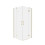 Kabina prysznicowa 90x120x200 Nesta Light Gold New Trendy (K-4559)