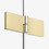 Kabina prysznicowa 80x80x200 Nesta Light Gold New Trendy (K-4575)
