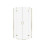 Kabina prysznicowa 100x100x200 Nesta Light Gold New Trendy (K-4577)