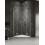 Kabiny prysznicowe 100x80x200 Nesta Light Gold New Trendy (K-4585)