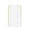 Kabiny prysznicowe 100x80x200 Nesta Light Gold New Trendy (K-4588)