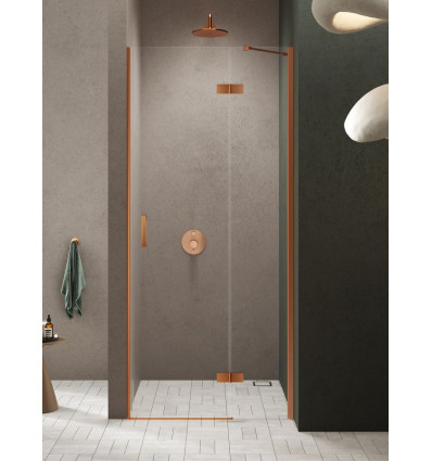 Drzwi wnękowe 120x200 prawe Nesta Copper Brushed New Trendy (D-0926A)