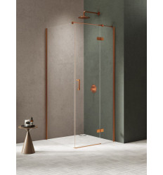 Kabina prysznicowa 90x80x200 prawa Nesta Copper Brushed New Trendy (K-4627)