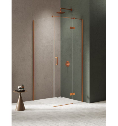 Kabina prysznicowa 100x70x200 prawa Nesta Copper Brushed New Trendy (K-4632)
