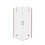 Kabina prysznicowa 100x100x200 Nesta Copper Brushed New Trendy (K-4662)