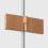 Kabina prysznicowa 110x120x200 Nesta Copper Brushed New Trendy (K-4669)