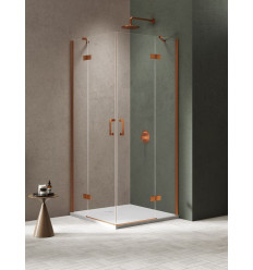 Kabina prysznicowa 120x120x200 Nesta Copper Brushed New Trendy (K-4674)
