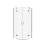 Kabina prysznicowa 100x100x200 Nesta Copper Brushed New Trendy (K-4677)