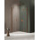 Kabiny prysznicowe 80x80x200 Nesta Copper Brushed New Trendy (K-4679)