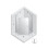 Kabiny prysznicowe 80x80x200 Nesta Copper Brushed New Trendy (K-4679)