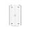 Kabiny prysznicowe 100x80x200 Nesta Gunmetal Brushed New Trendy (K-4791)