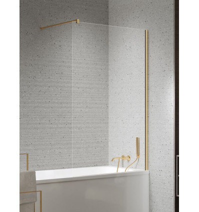 Parawany nawannowe 60x150 Nesta Gold Brushed New Trendy (P-0210-WP)