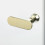 Drzwi wnękowe 120x195 New Soleo Light Gold New Trendy (D-0942A)